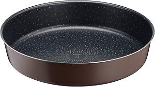 Tefal Success Moule à manqué 24 cm, Revêtement antiadhésif sûr, Aluminium 100% recyclé, Fabriqué en France, Chocolat J1609602