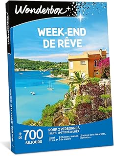 Wonderbox - Week-End De Rêve - Coffret Cadeau - Idée Cadeau Séjours